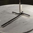 Flamingo Marble Accent Table with Steel Base - Variation Available